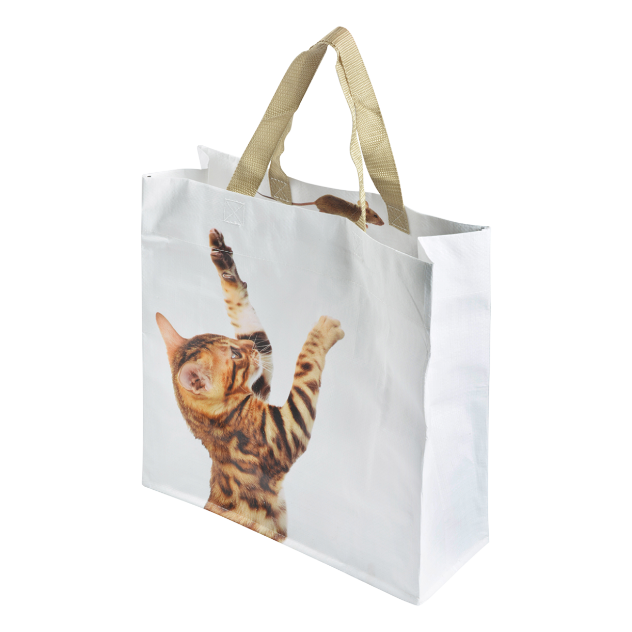 Boodschappentas kat & muis