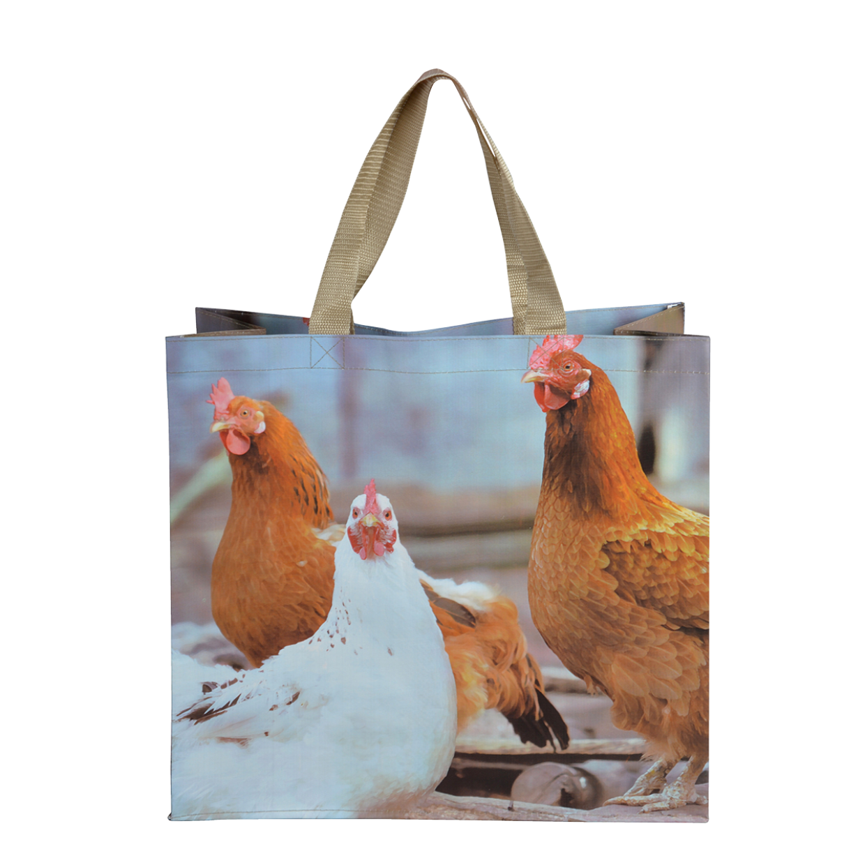 Boodschappentas boerderijdieren kippen