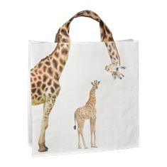 Boodschappentas dierentuin giraf