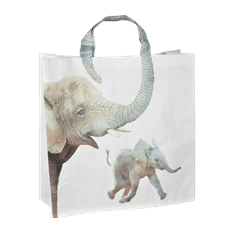 Boodschappentas dierentuin olifant