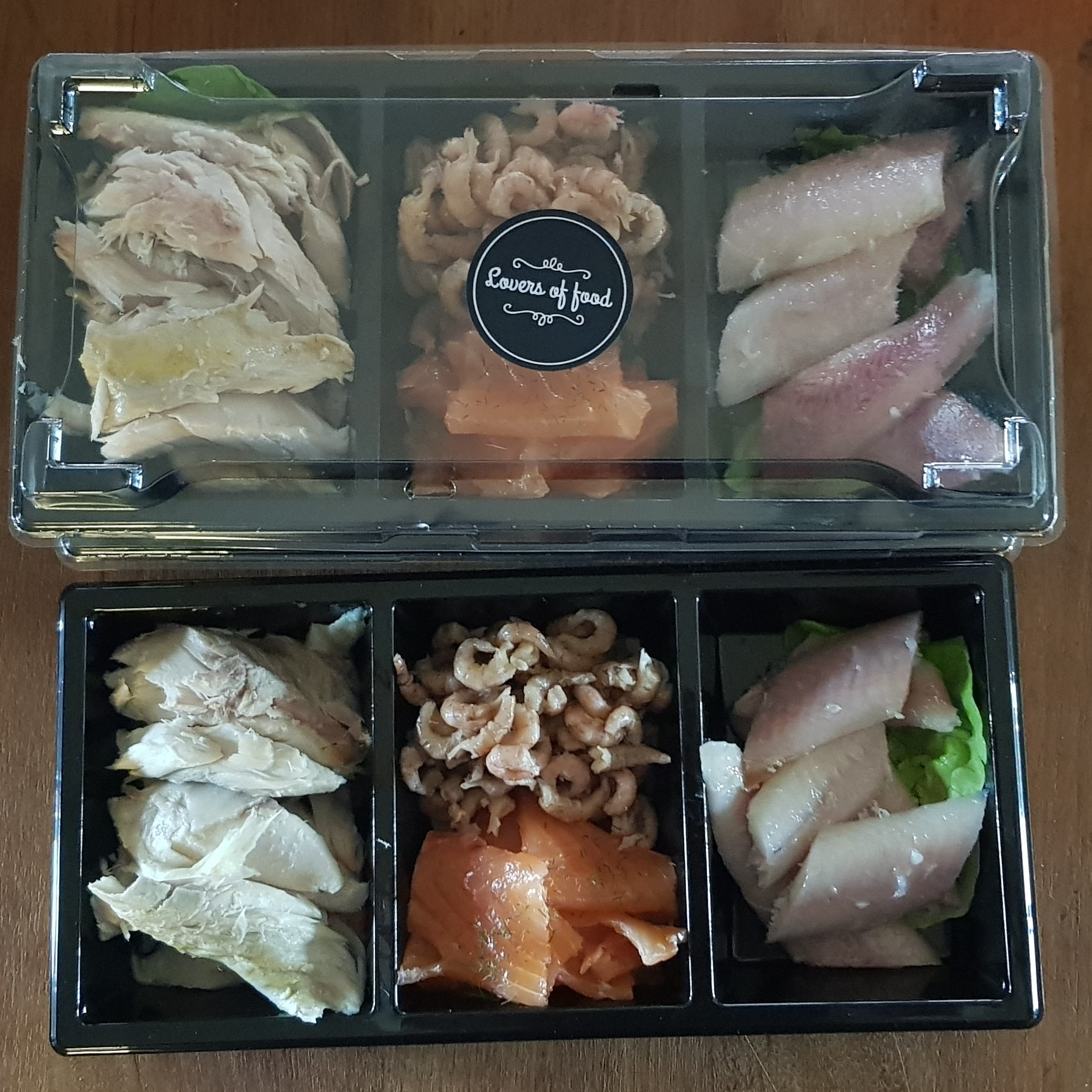 Luxe - Vis kwartet 1 persoon