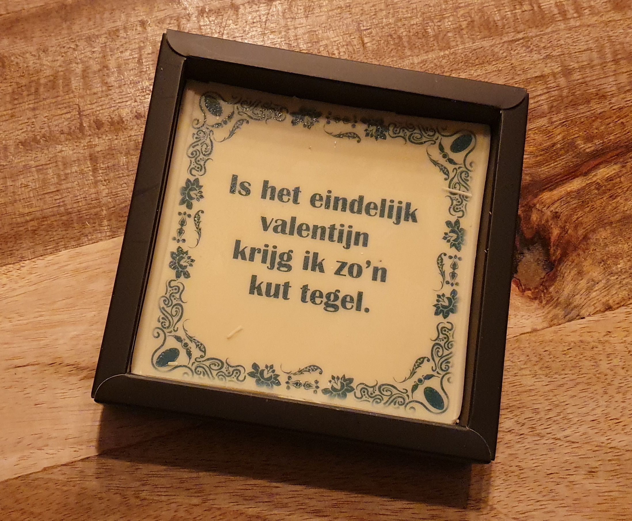 Valentijn - Delfs Blauwe tegel