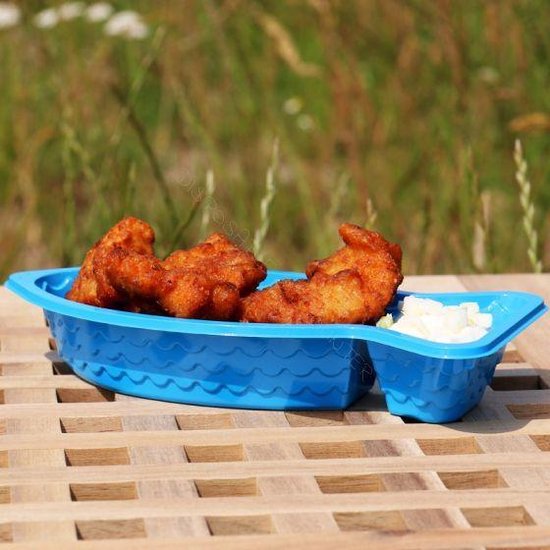 100x Haring en kibbelingbakjes