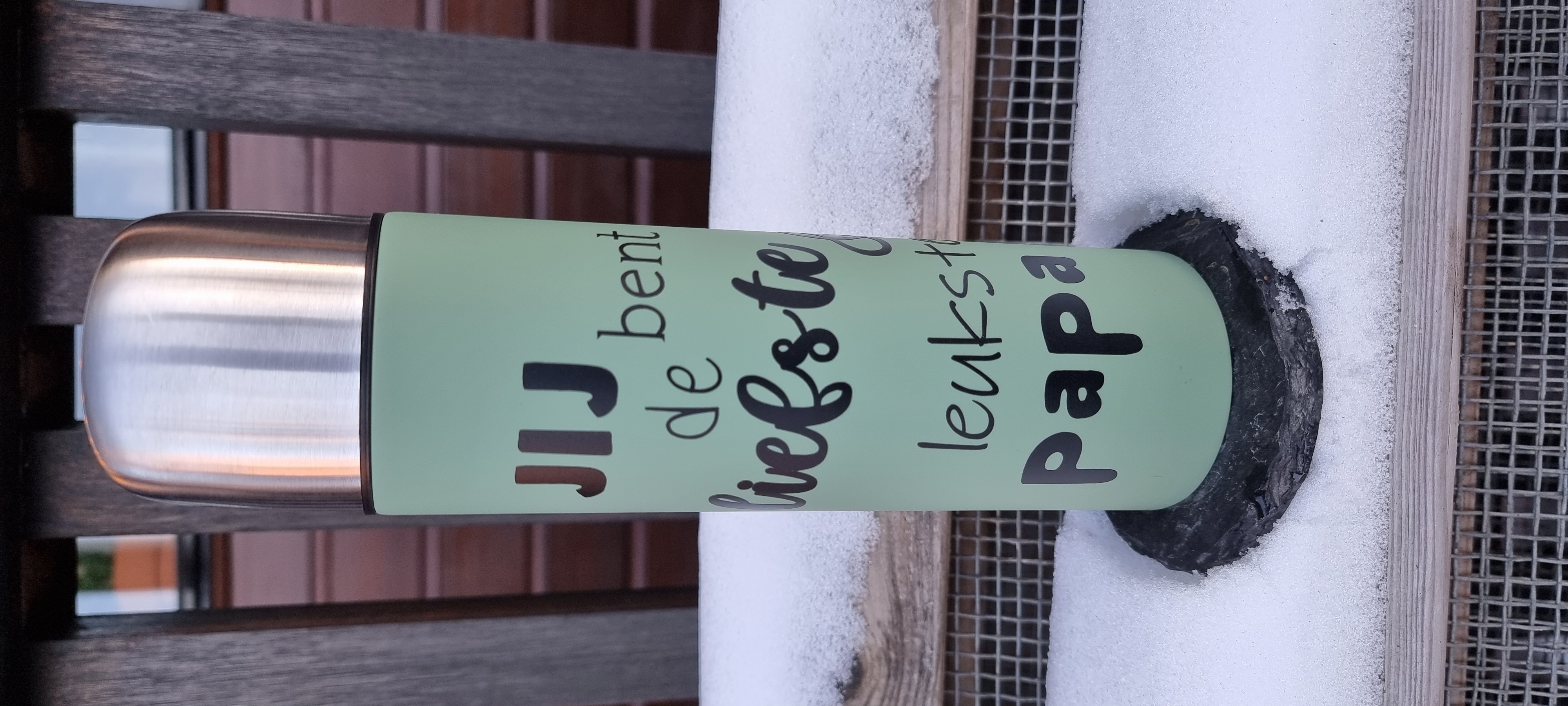 Cadeau - Thermosfles voor papa