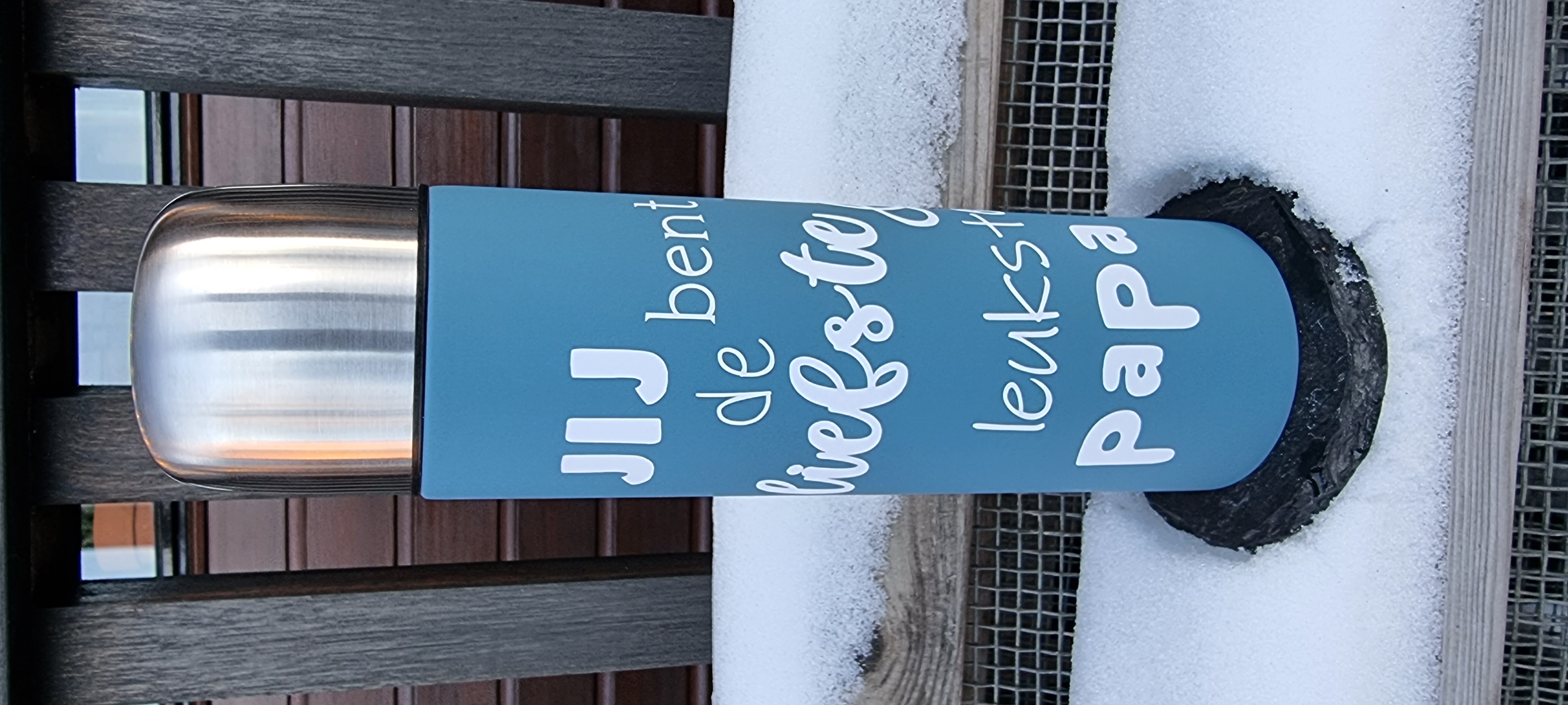 Cadeau - Thermosfles voor papa