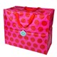 29602 1 Red On Pink Spotlight Jumbo Bag
