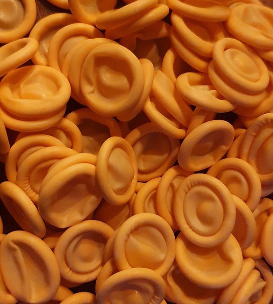 Vingercondoom | 50x | geel