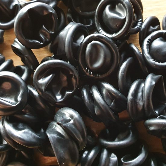 Vingercondoom | 50x | Zwart